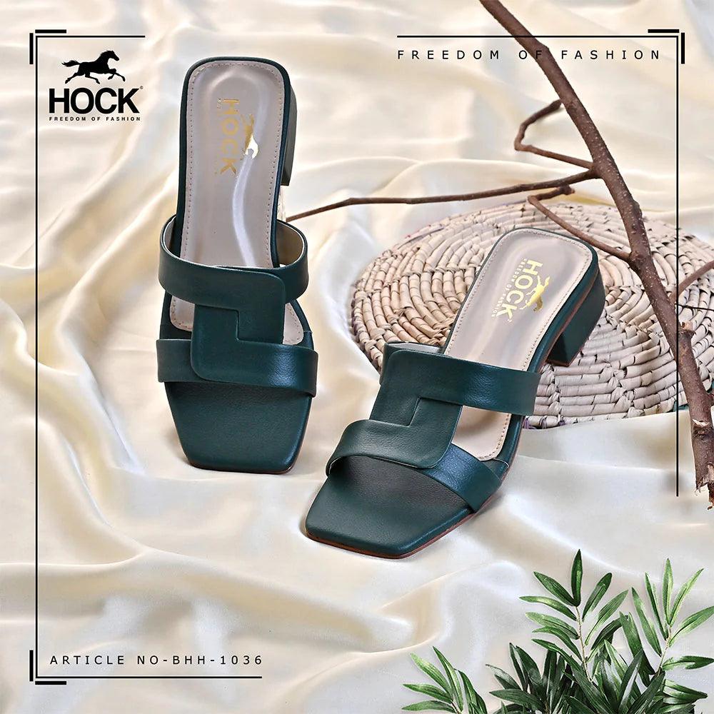 Leather Slides Sandals