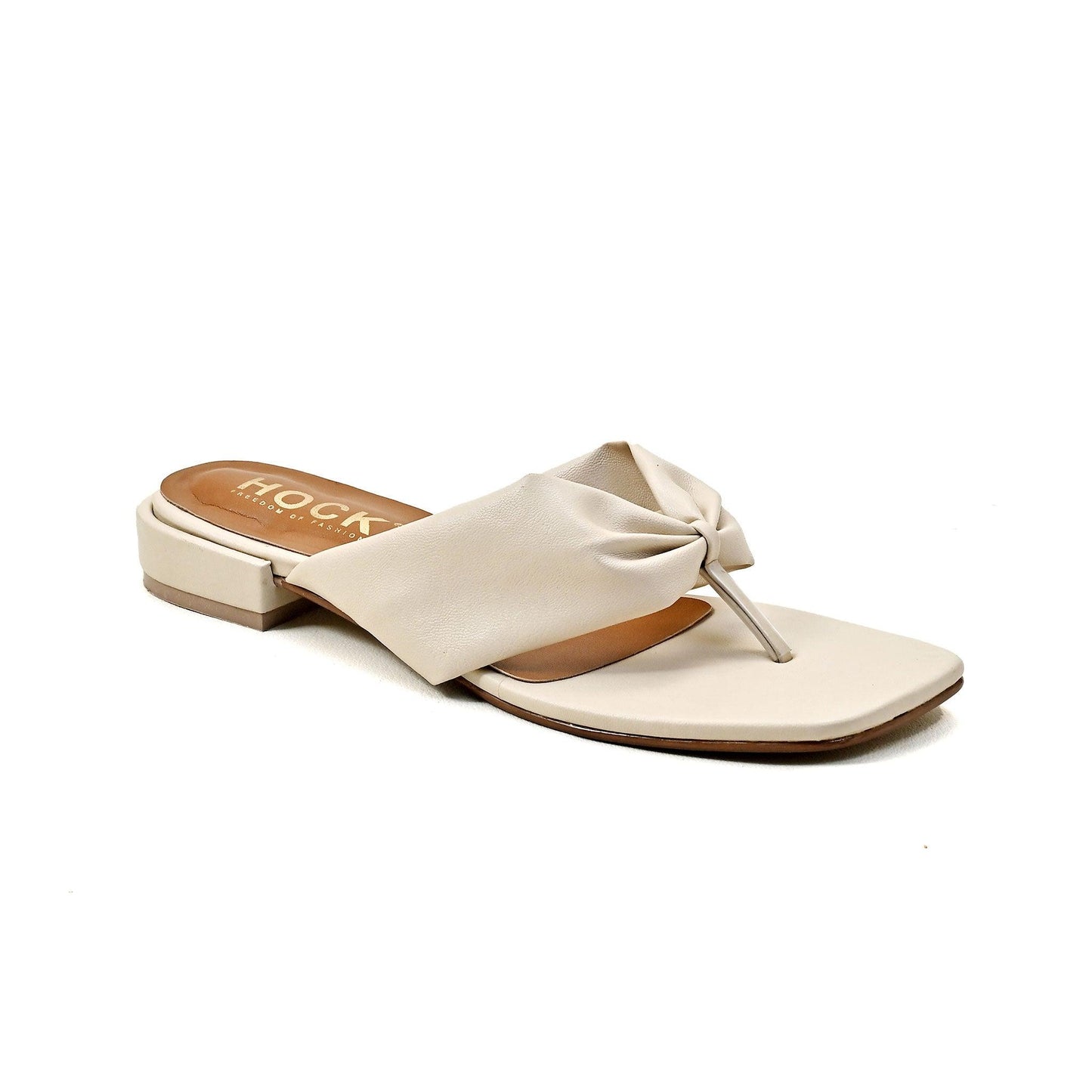 Twisted thong Slides