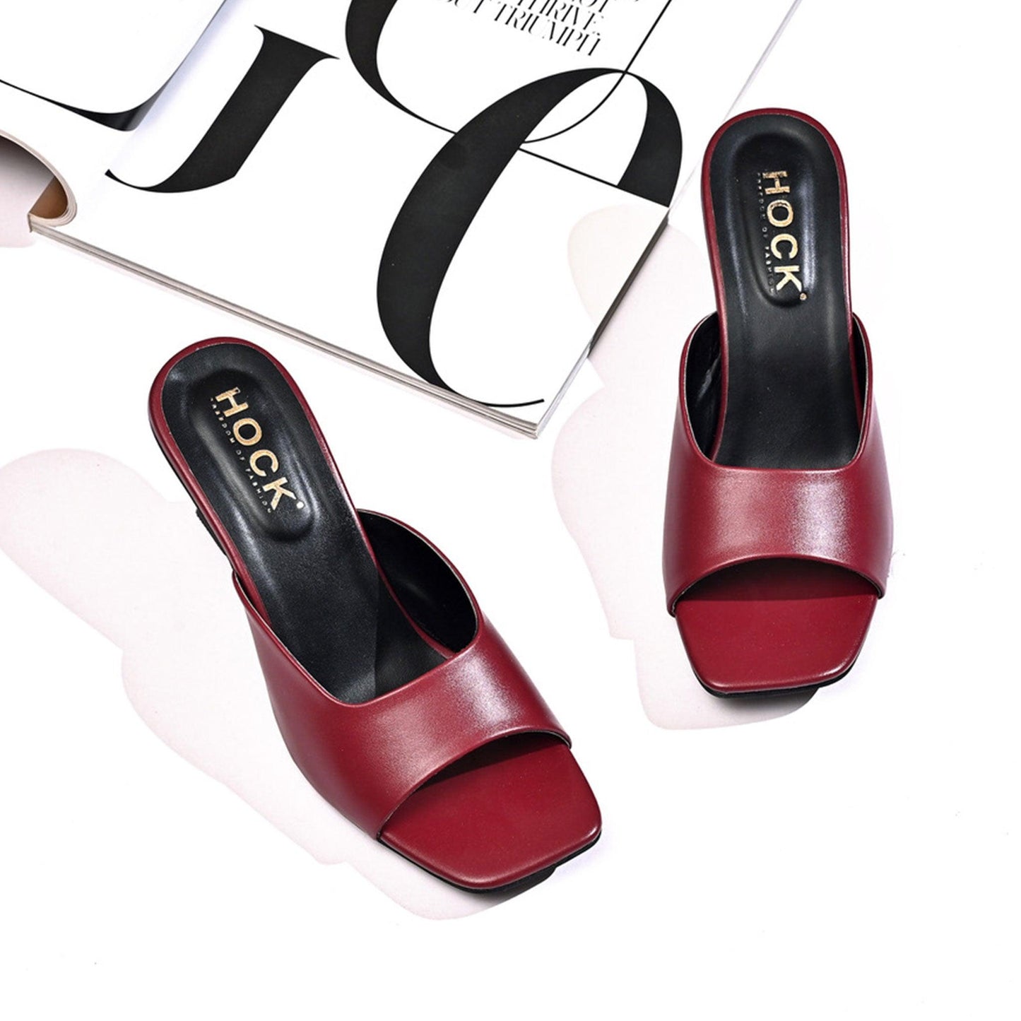 Open Toe-Heeled Sandals
