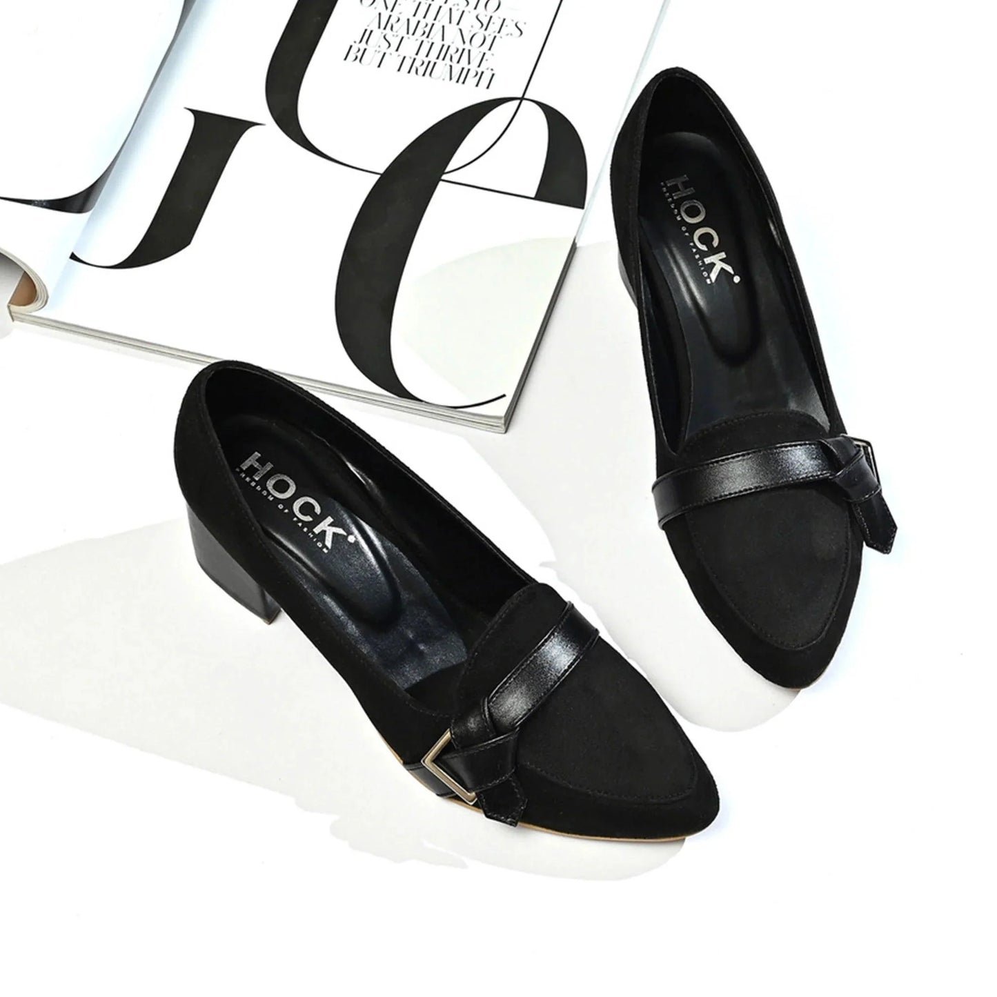 Buckle Knotted Heels