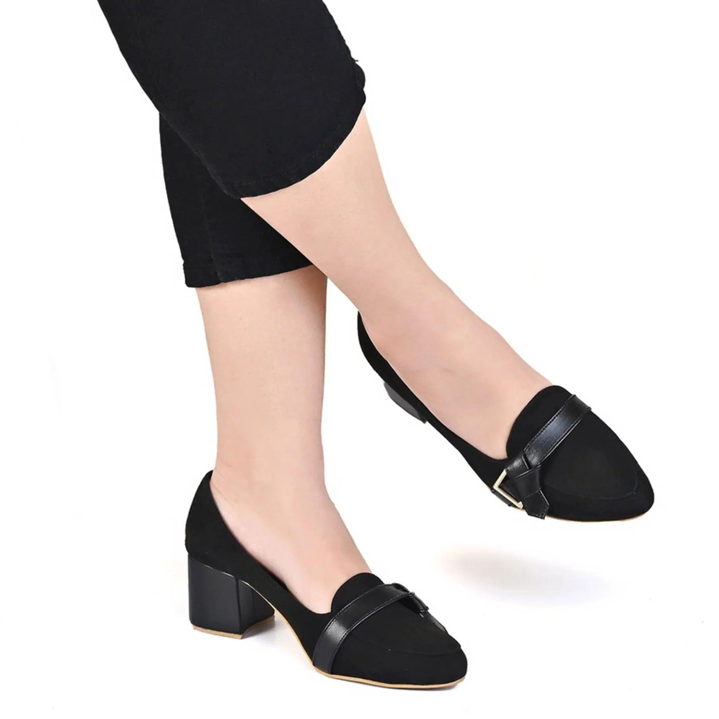 Buckle Knotted Heels