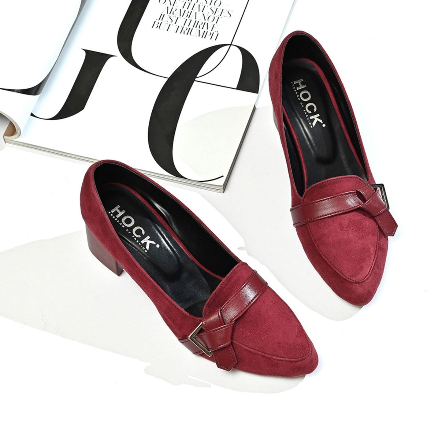 Buckle Knotted Heels