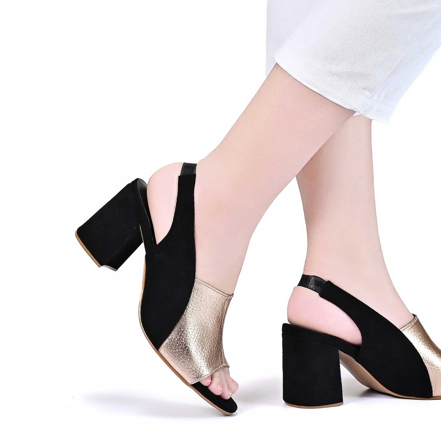 Dual-Elegance Heels