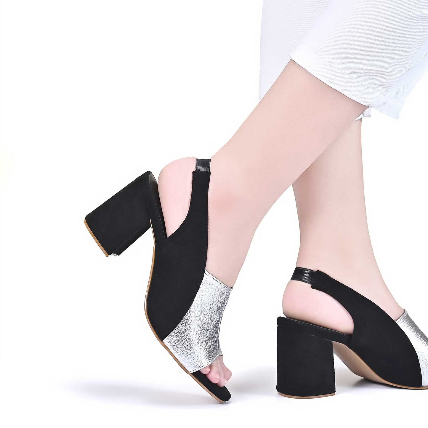Dual-Elegance Heels