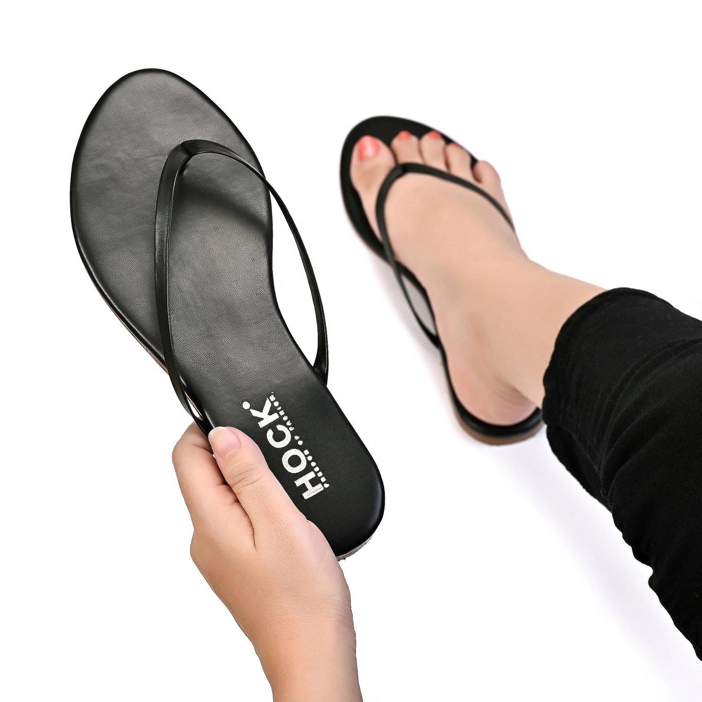 Metallic Flip-flops