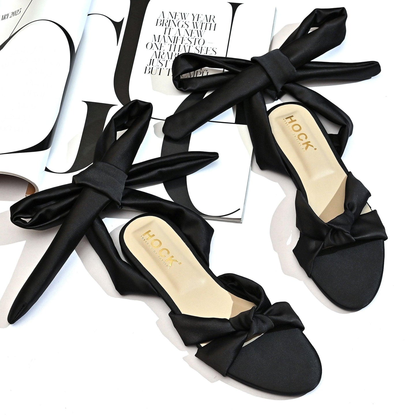 Lace-Up Sandals