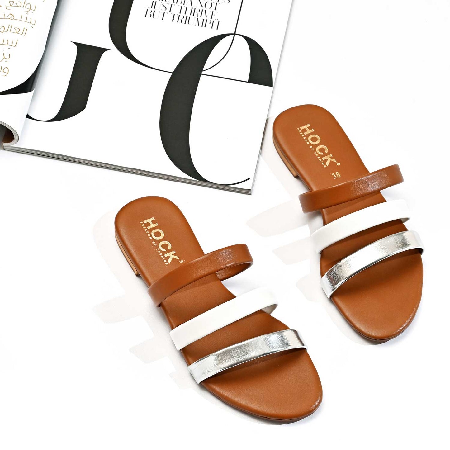 Subtle Hue Slippers
