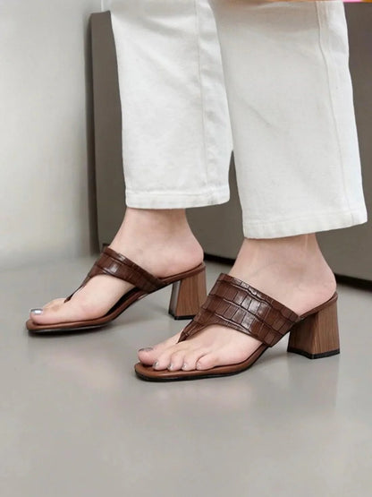 Hock Elegant Block Heel