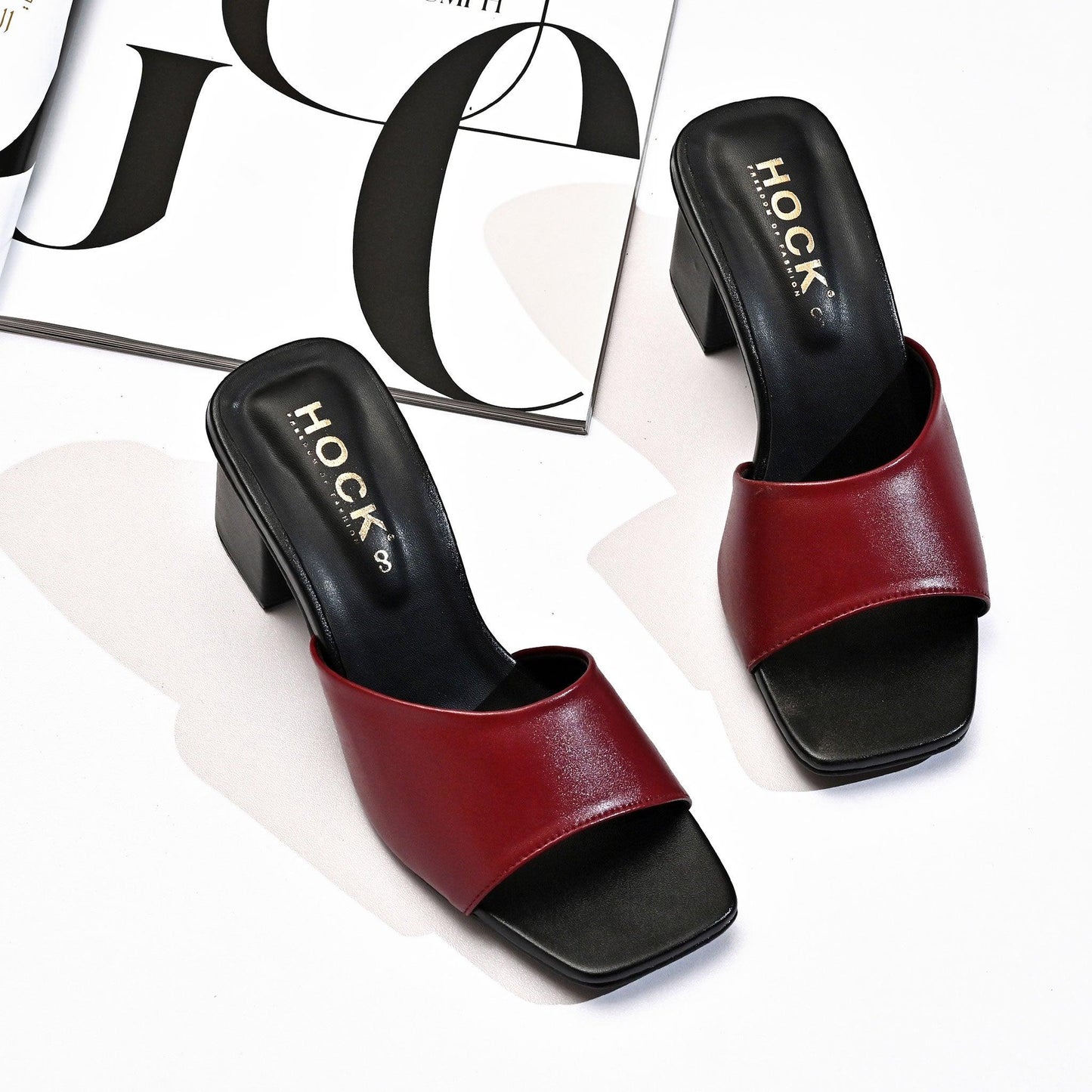 Solid Broad Heels