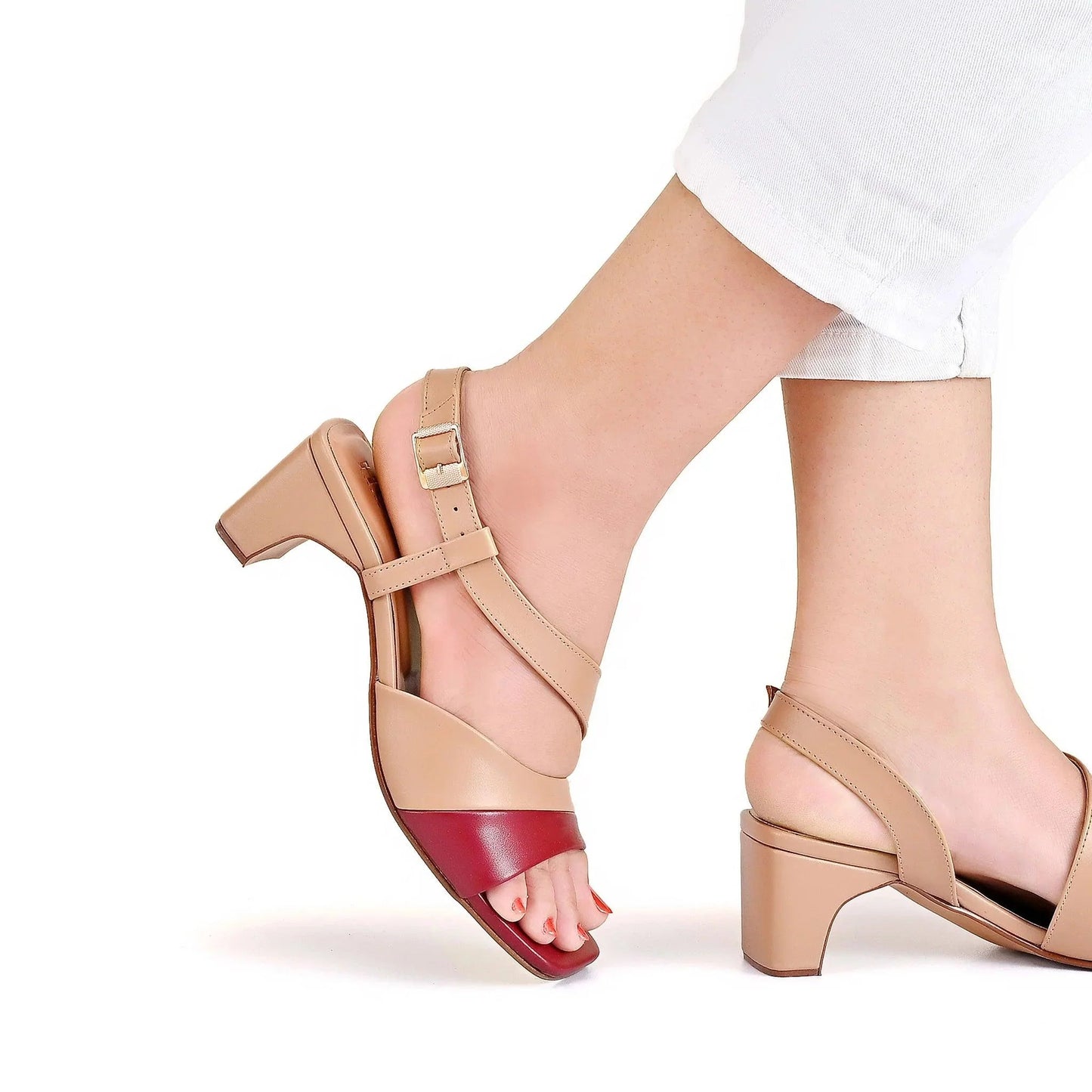 Double-Toned French Heel