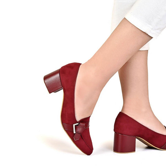 Buckle Knotted Heels