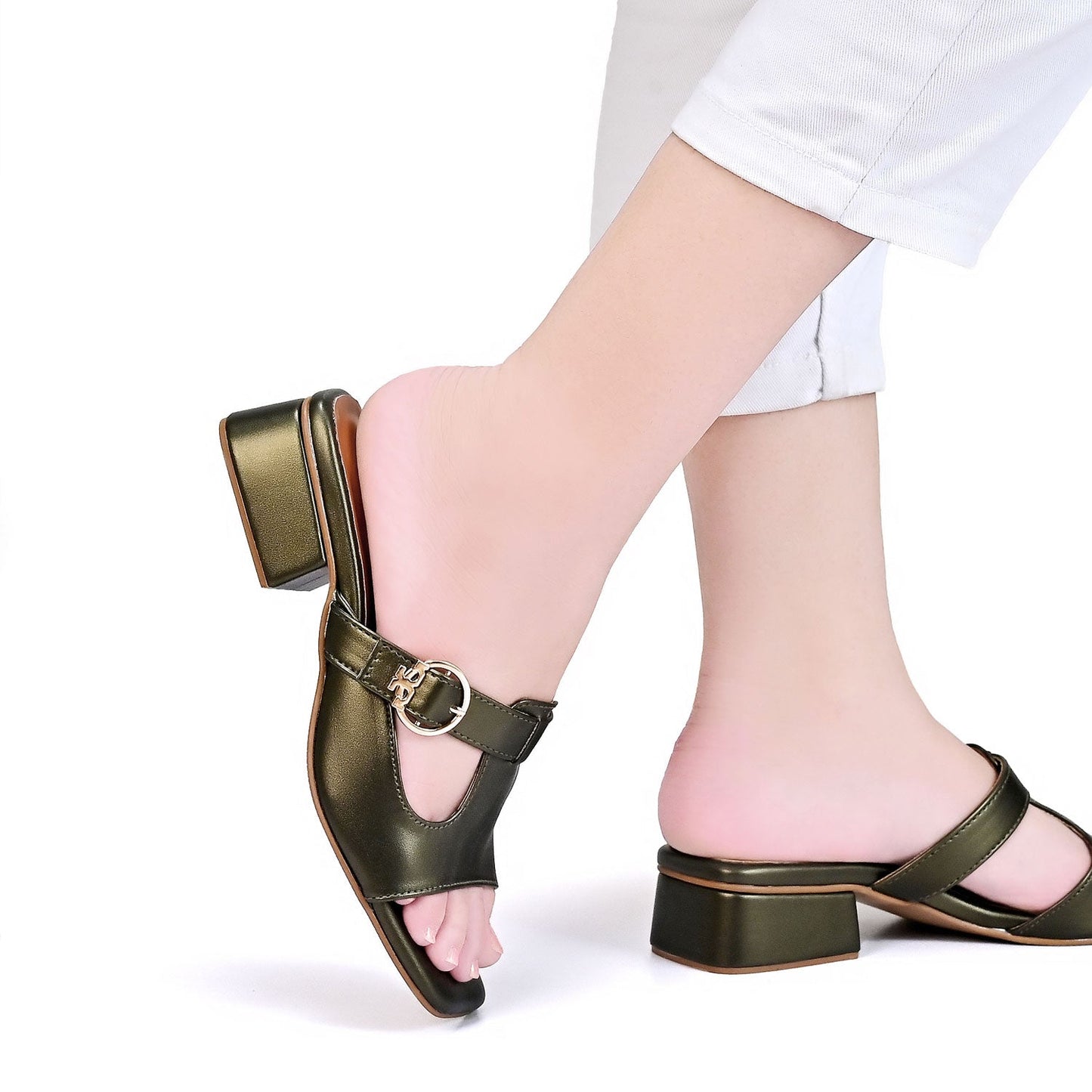 Sway Heeled Sandal