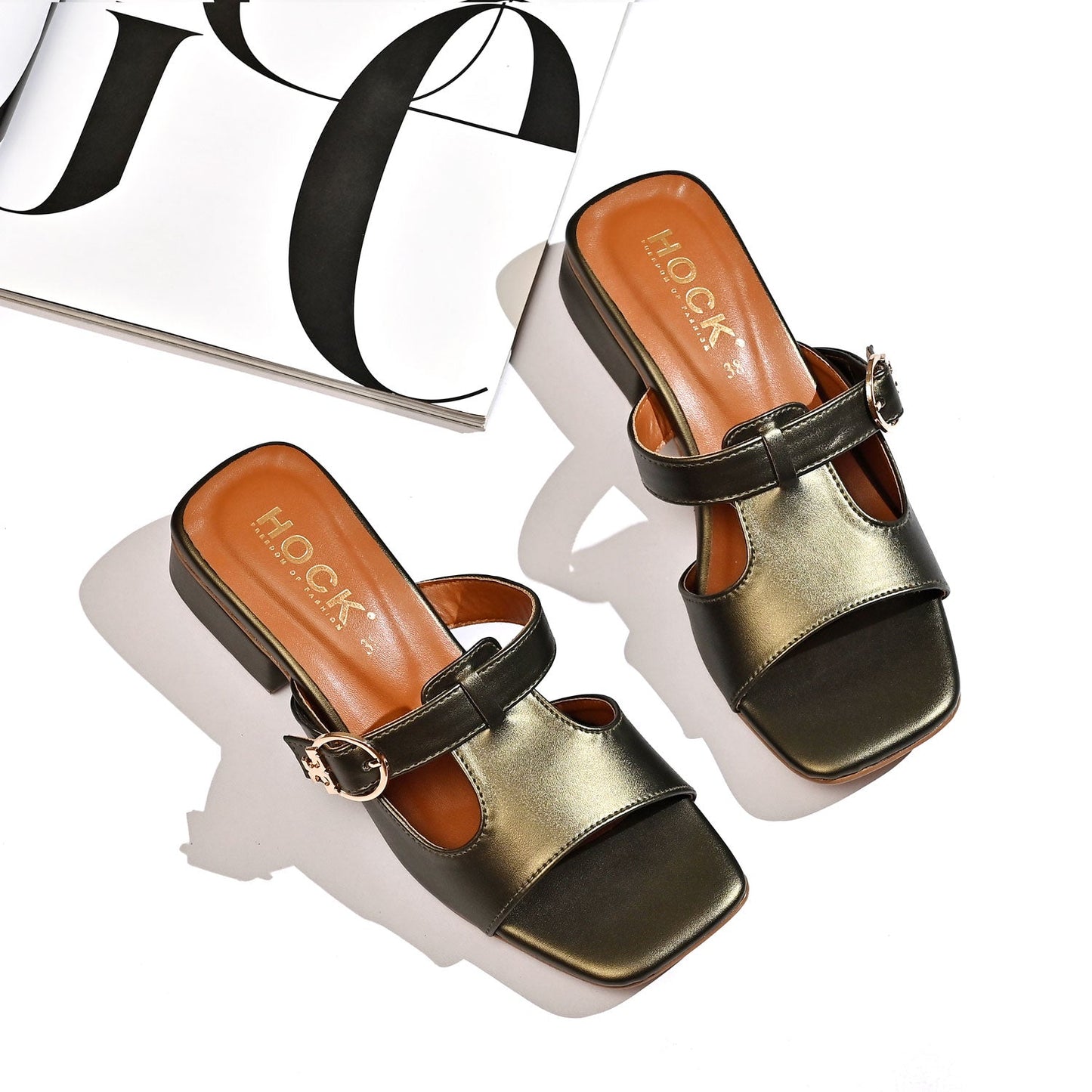 Sway Heeled Sandal