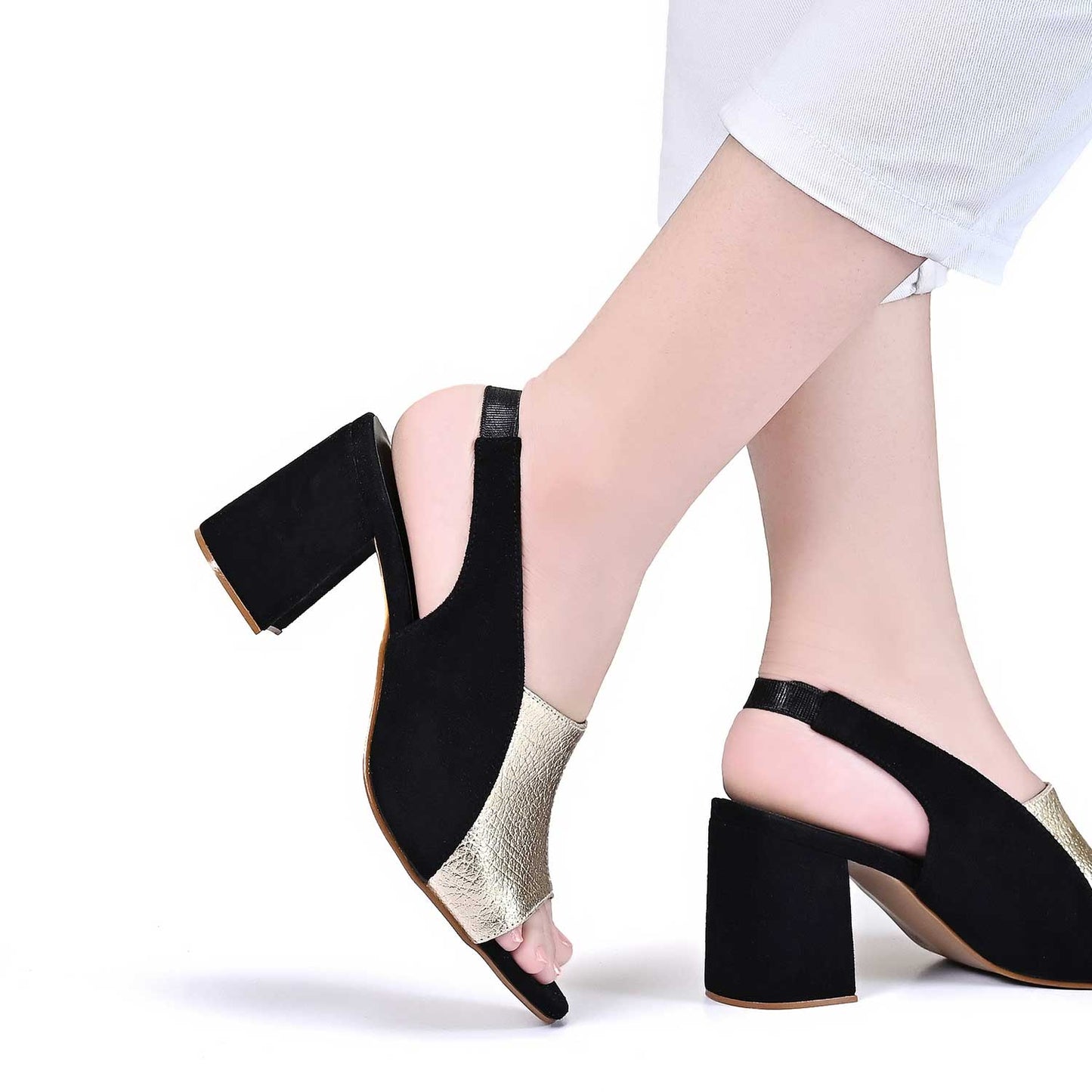 Dual-Elegance Heels