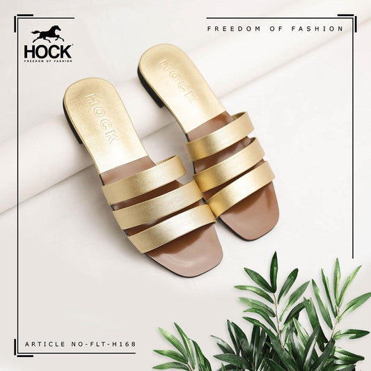 Gold Flat Slipper