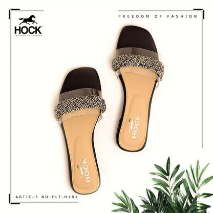 DIAMANTE FLAT STRAP