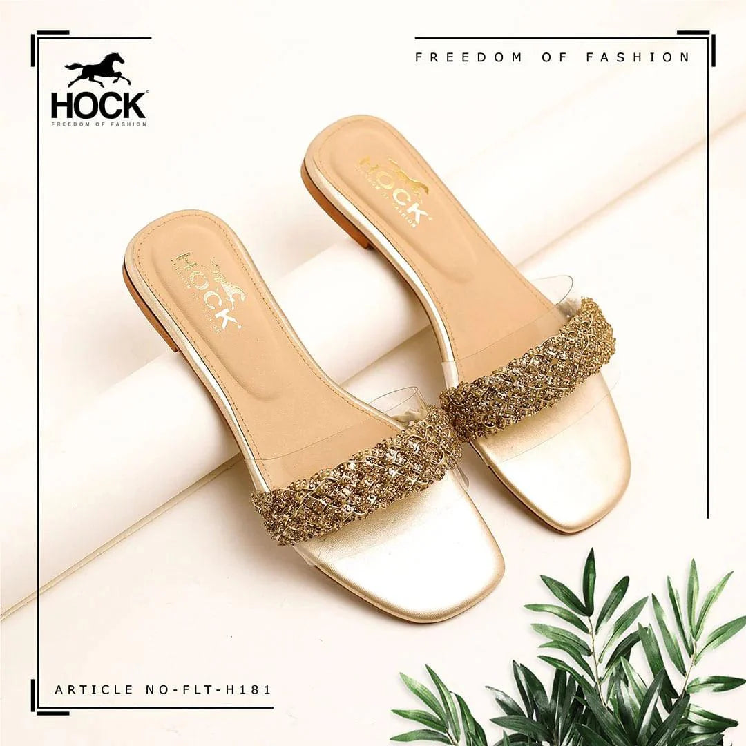 DIAMANTE FLAT STRAP