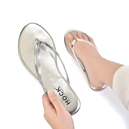 Metallic Flip-flops