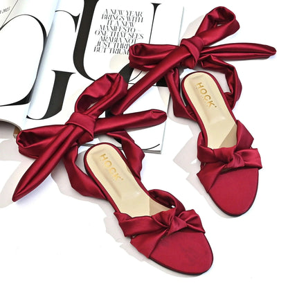 Lace-Up Sandals